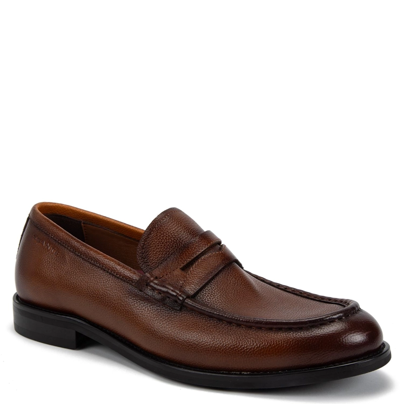 MOCASIN DE CUERO HOMBRE GUANTE BRANDY ARLES 0036353 - 3