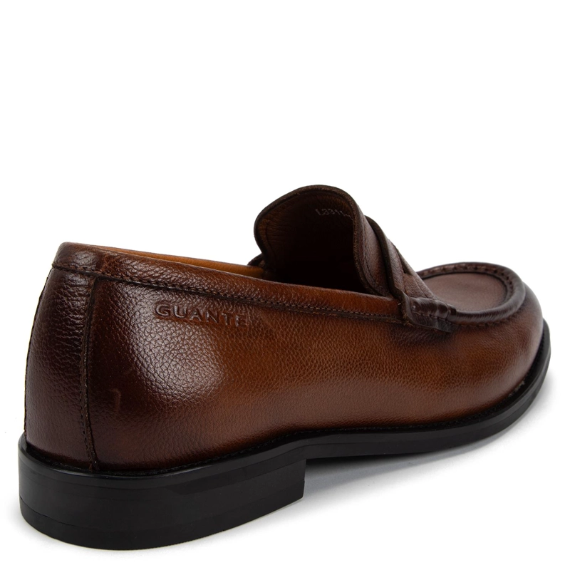MOCASIN DE CUERO HOMBRE GUANTE BRANDY ARLES 0036353 - 5