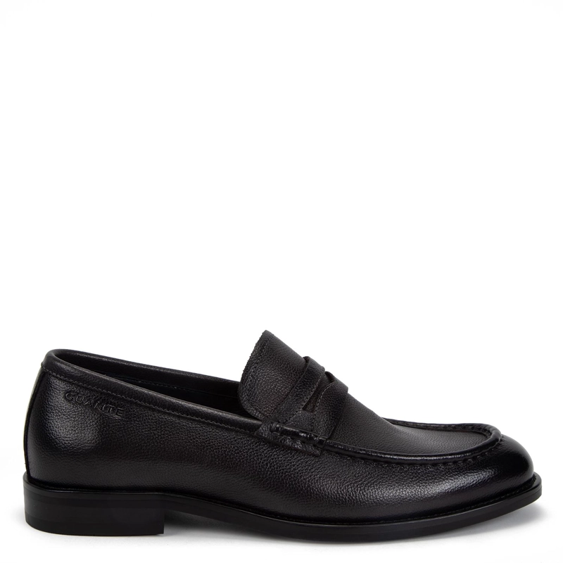Mocasin de cuero hombre Guante grafito Arles 0036354 - 1