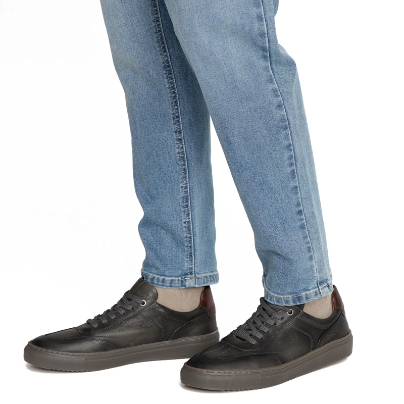 ZAPATILLA DE CUERO HOMBRE GUANTE GRAFITO FLORENCE 0036388 - 2