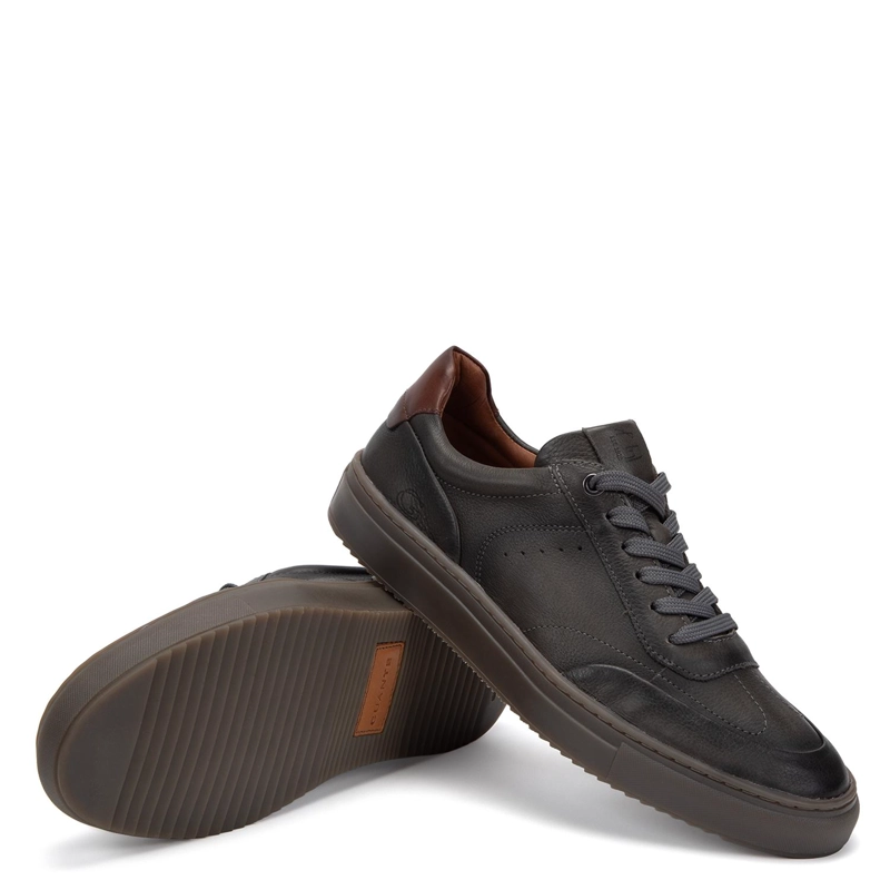 ZAPATILLA DE CUERO HOMBRE GUANTE GRAFITO FLORENCE 0036388 - 4