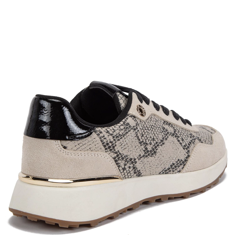 ZAPATILLA DE CUERO MUJER GACEL ANIMAL PRINT DORI 0661189 - 5