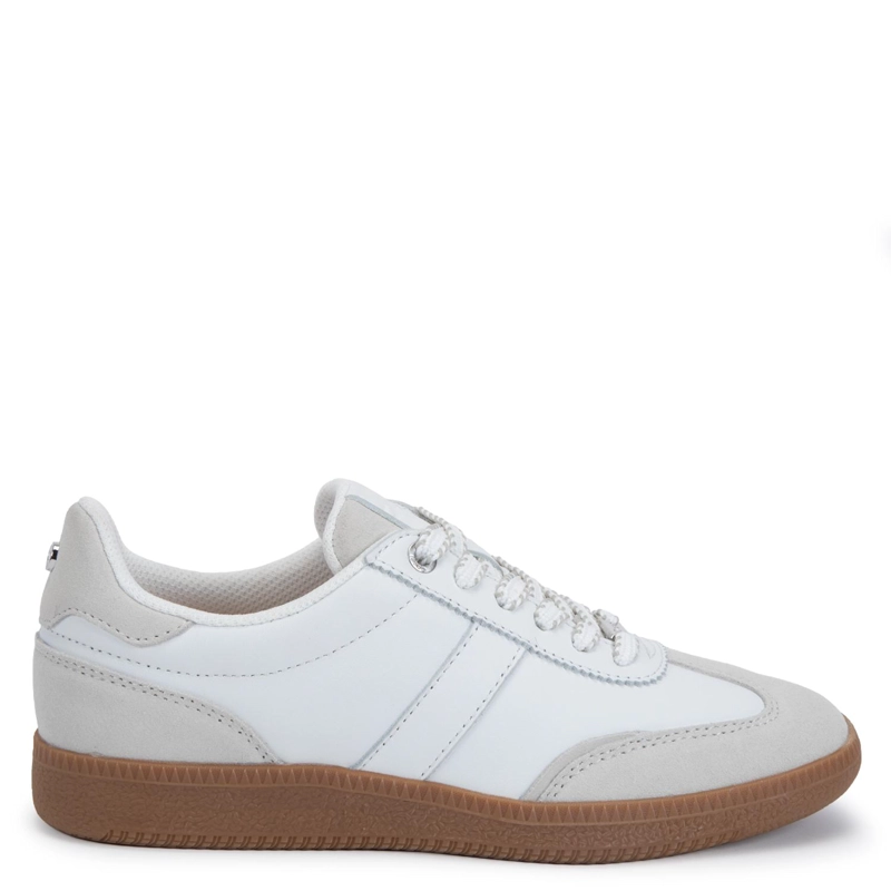 ZAPATILLA DE CUERO MUJER GACEL BLANCO MUNA - 3