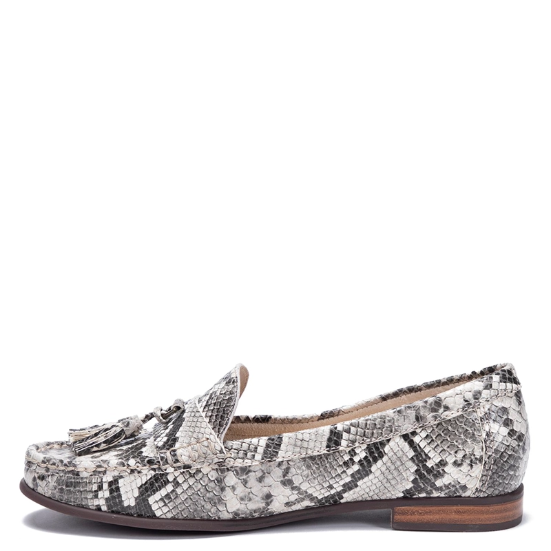 MOCASIN DE CUERO MUJER GACEL ANIMAL PRINT SIRI - 3