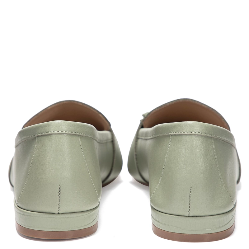 ZAPATO DE CUERO MUJER GACEL OLIVO HAIMI - 5