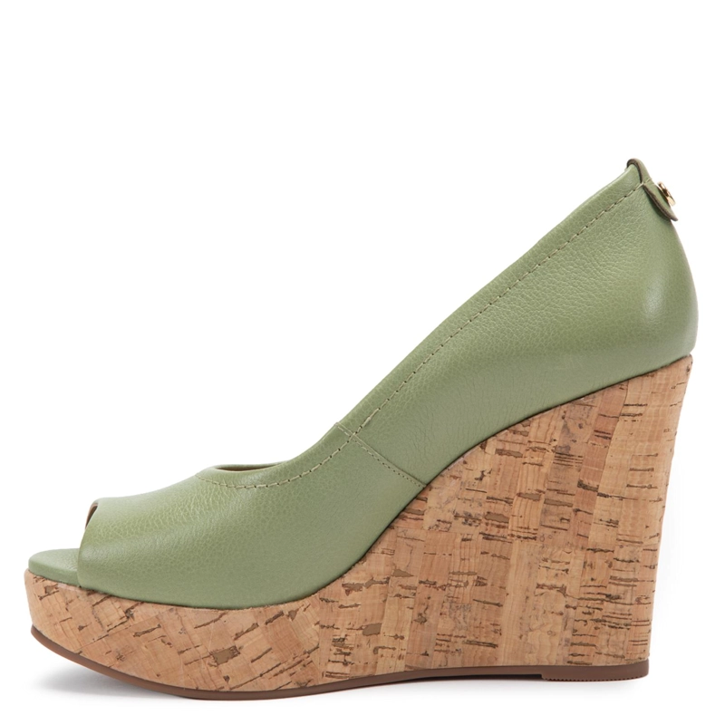 ZAPATO DE CUERO MUJER GACEL OLIVO PIPPA - 3