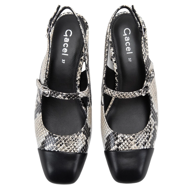 ZAPATO DE CUERO MUJER GACEL ANIMAL PRINT KOKO - 4