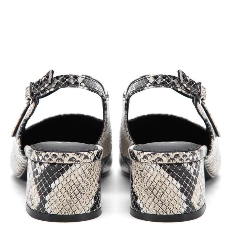 ZAPATO DE CUERO MUJER GACEL ANIMAL PRINT KOKO - 5