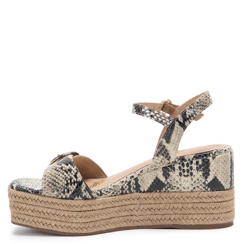 SANDALIA DE CUERO MUJER GACEL ANIMAL PRINT EDUARDA - 3