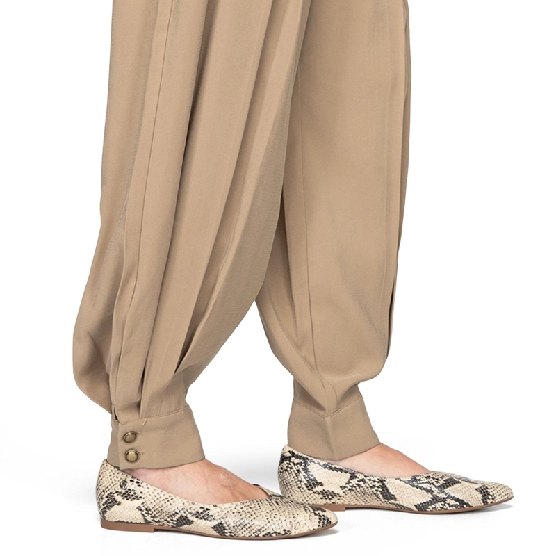 BALLERINA DE CUERO MUJER GACEL ANIMAL PRINT KIM - 2