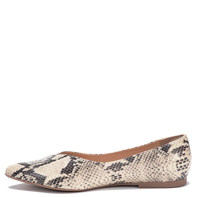 BALLERINA DE CUERO MUJER GACEL ANIMAL PRINT KIM - 3