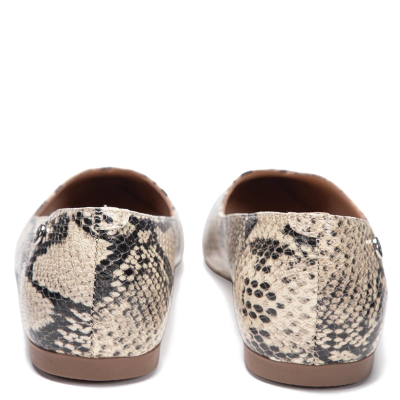 BALLERINA DE CUERO MUJER GACEL ANIMAL PRINT KIM - 5