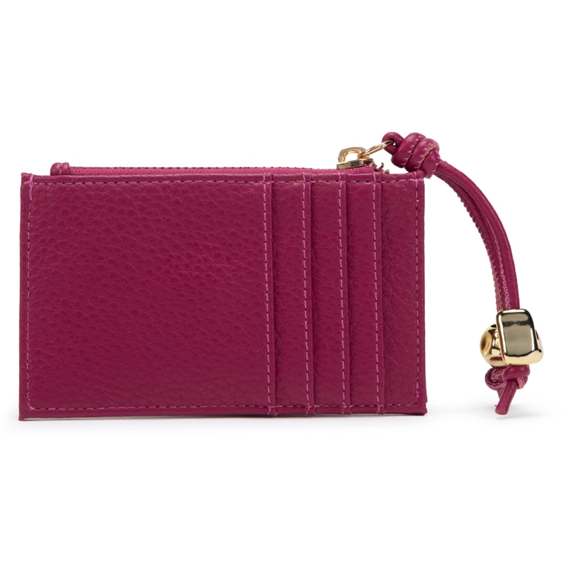 BILLETERA MUJER GACEL FUCSIA CON TARJETERO - 2