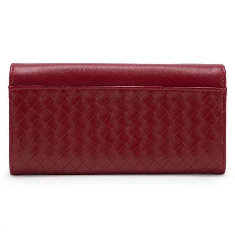 BILLETERA MUJER GACEL ROJO GRANDE - 2