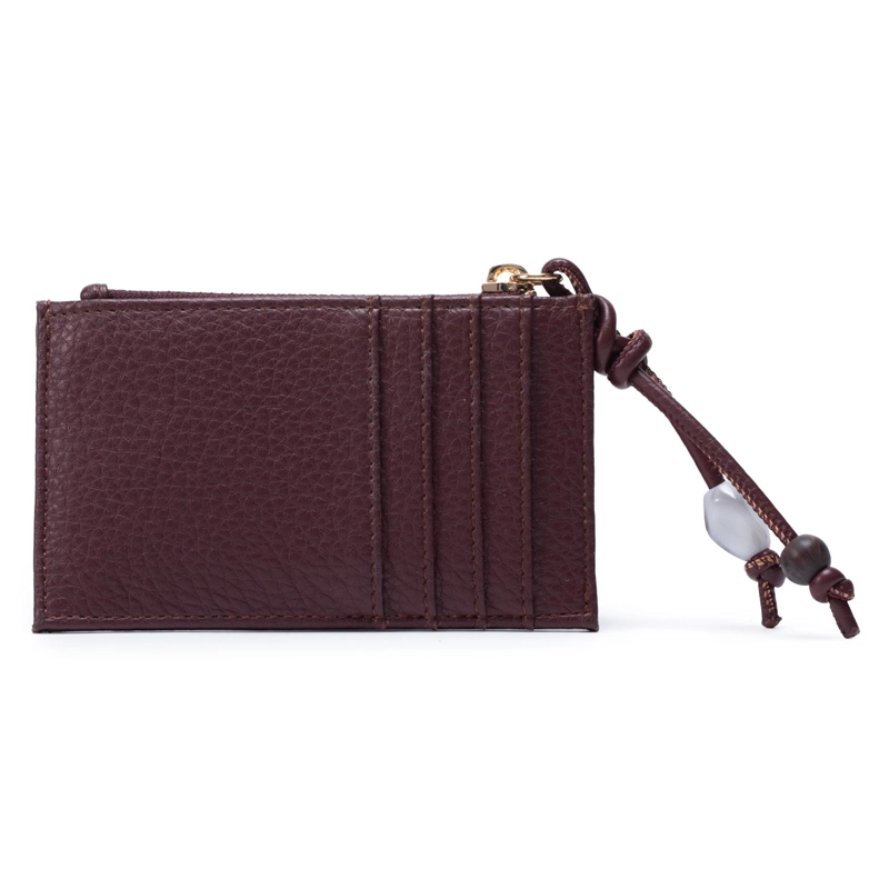 BILLETERA MUJER GACEL CHOCOLATE CON TARJETERO - 2