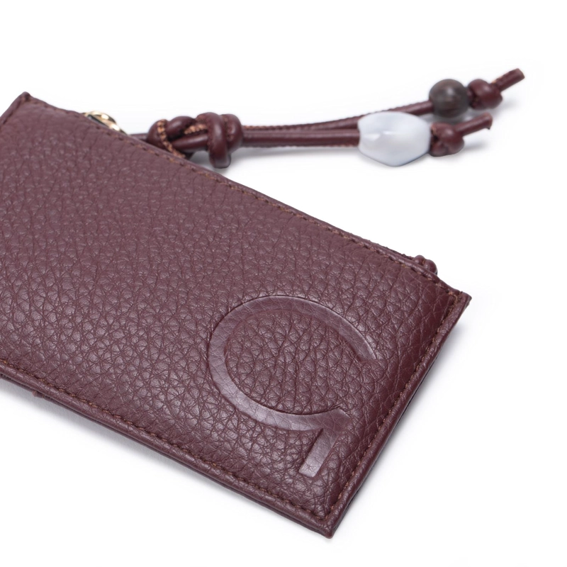 BILLETERA MUJER GACEL CHOCOLATE CON TARJETERO - 3
