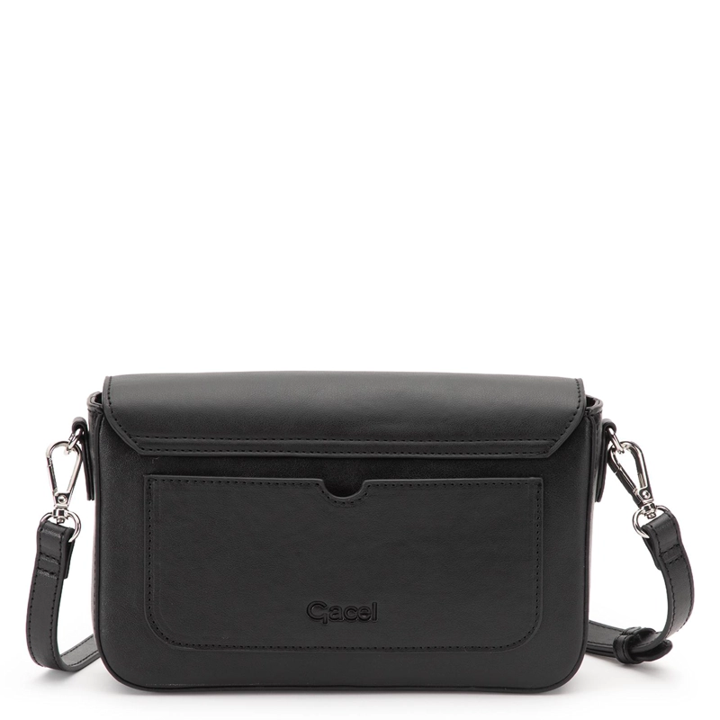 CARTERA MUJER GACEL NEGRO BANDOLERA PEQUEÑA - 4