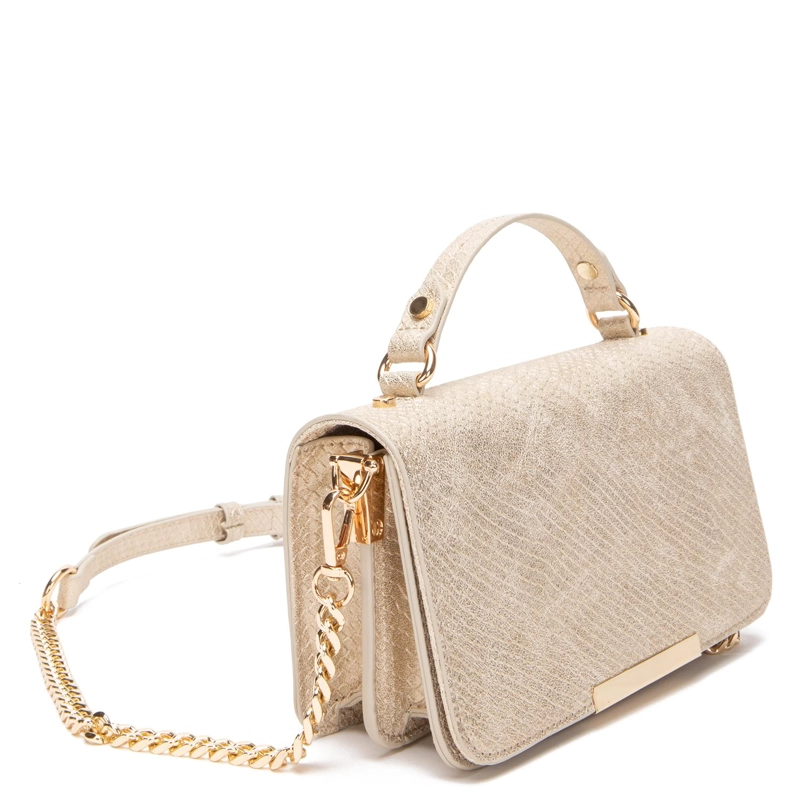 CARTERA MUJER GACEL DORADO CLUTCH - 4