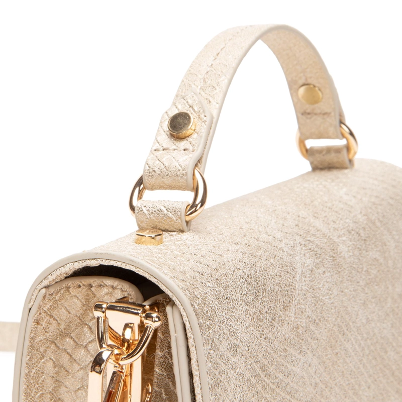 CARTERA MUJER GACEL DORADO CLUTCH - 5