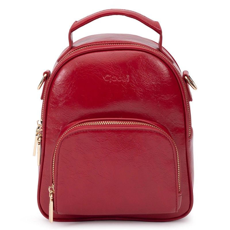 MOCHILA MUJER GACEL ROJO PEQUEÑA - 1