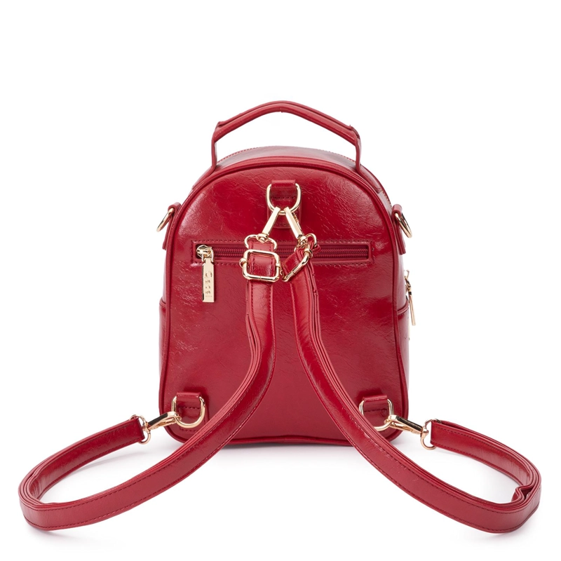 MOCHILA MUJER GACEL ROJO PEQUEÑA - 4