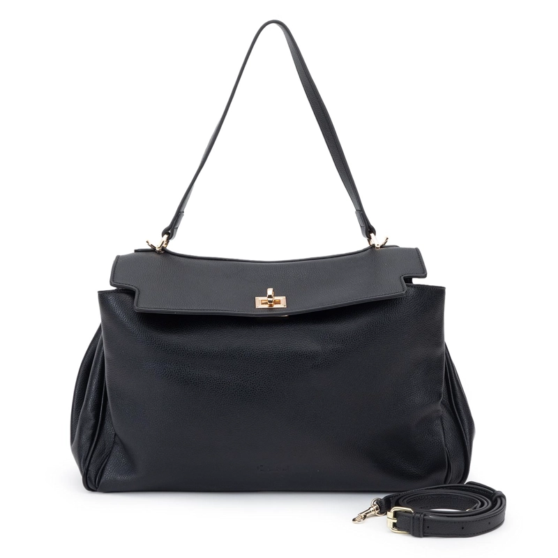 CARTERA MUJER GACEL NEGRO OVAL - 1