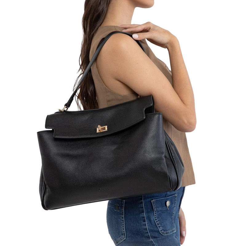 CARTERA MUJER GACEL NEGRO OVAL - 2
