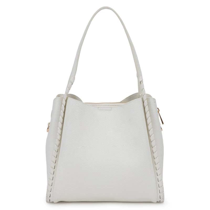 CARTERA MUJER GACEL BLANCO DOS ASAS PEQUEÑA - 4