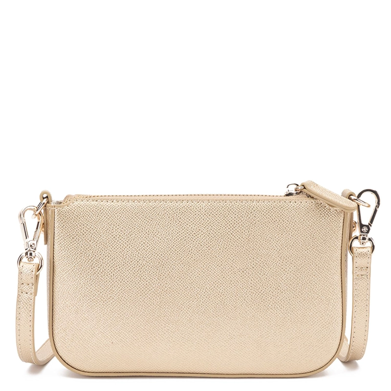 CARTERA MUJER GACEL DORADO BANDOLERA PEQUEÑA - 4