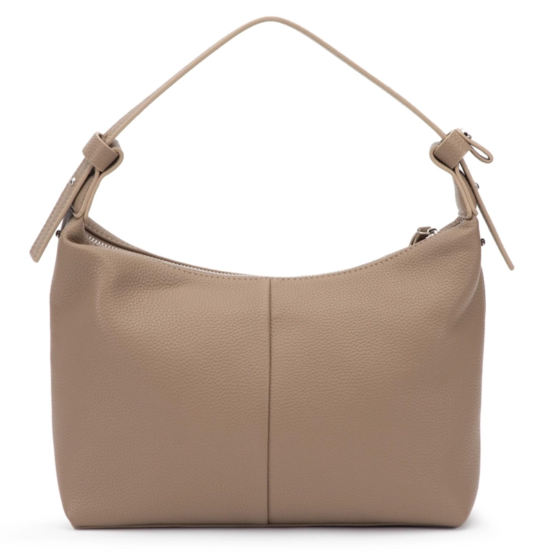 CARTERA MUJER GACEL TAUPE BANDOLERA GRANDE - 5