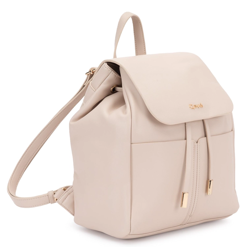 MOCHILA MUJER GACEL OFF WHITE PEQUEÑA - 3