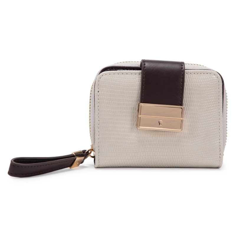 BILLETERA MUJER GACEL OFF WHITE PEQUEÑA - 1