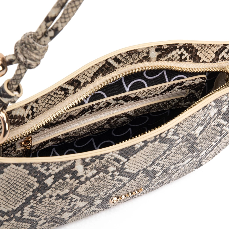 CARTERA MUJER GACEL OFF WHITE OVAL - 5