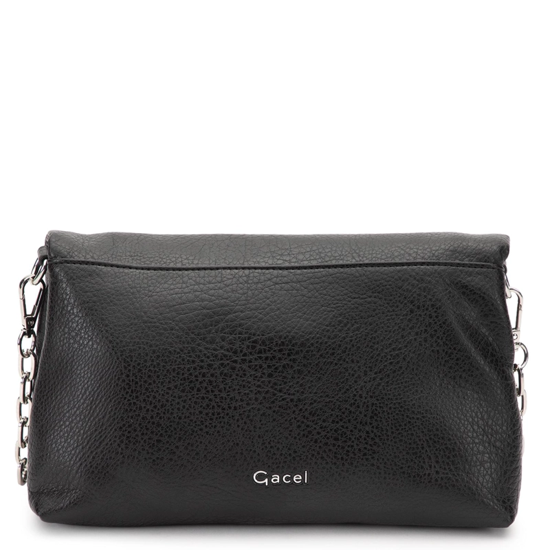CARTERA MUJER GACEL NEGRO BANDOLERA GRANDE - 5