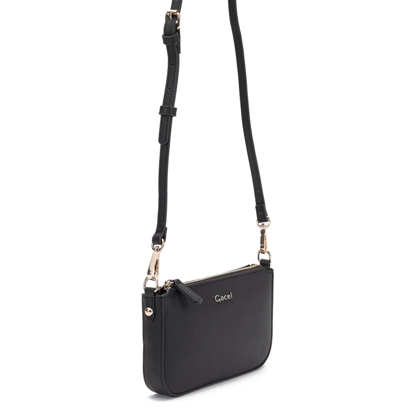 CARTERA MUJER GACEL NEGRO BANDOLERA PEQUEÑA - 3