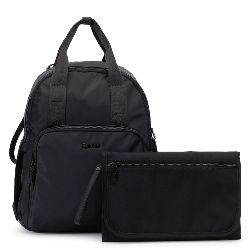 MOCHILA MUJER GACEL NEGRO GRANDE - 1