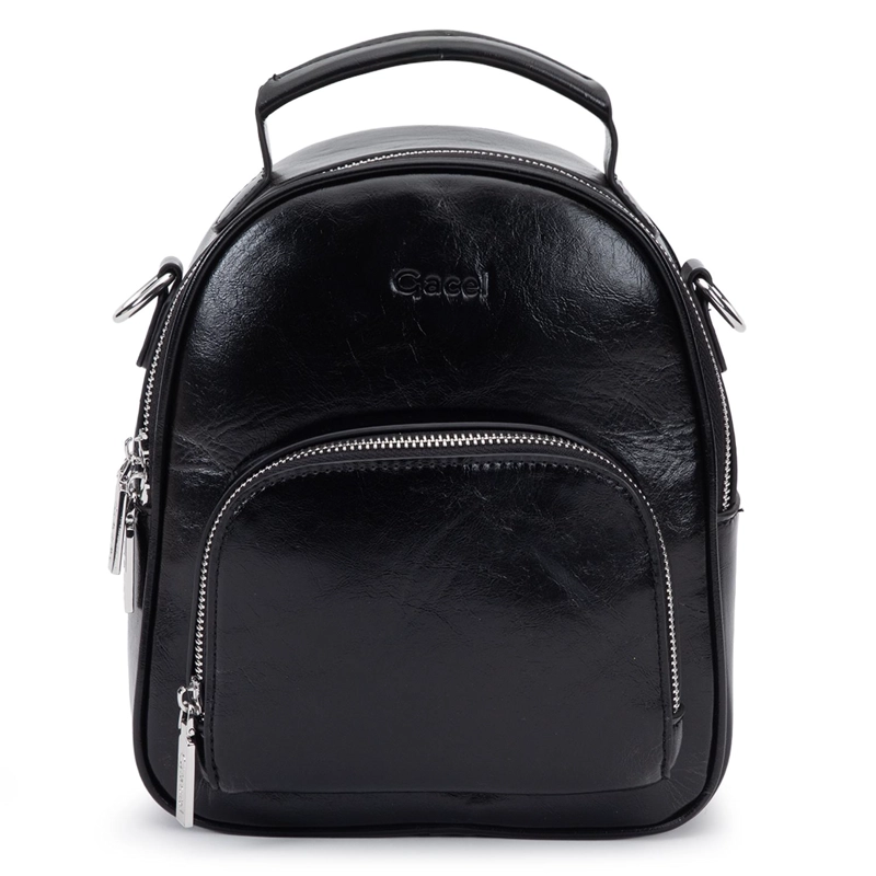 MOCHILA MUJER GACEL NEGRO PEQUEÑA - 1