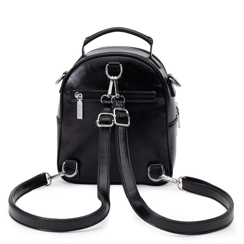 MOCHILA MUJER GACEL NEGRO PEQUEÑA - 4