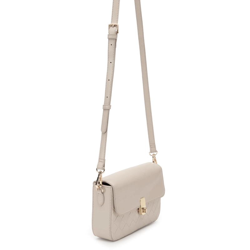 CARTERA MUJER GACEL OFF WHITE BANDOLERA PEQUEÑA - 3