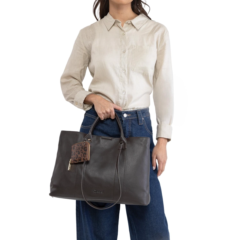 CARTERA MUJER GACEL CHOCOLATE SHOPPING NOTEBOOK - 2
