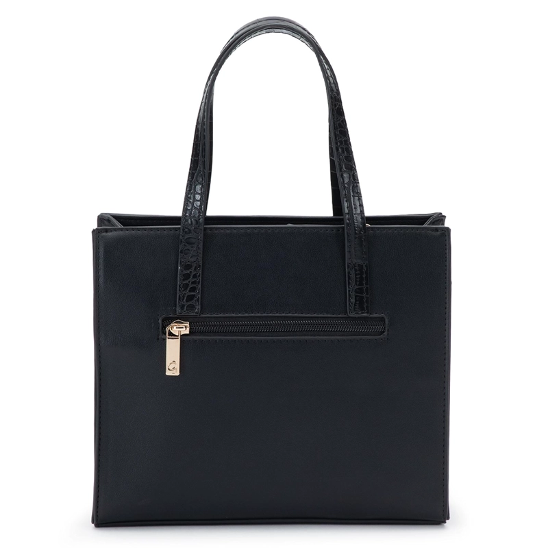 CARTERA MUJER GACEL NEGRO DOS ASAS PEQUEÑA - 4