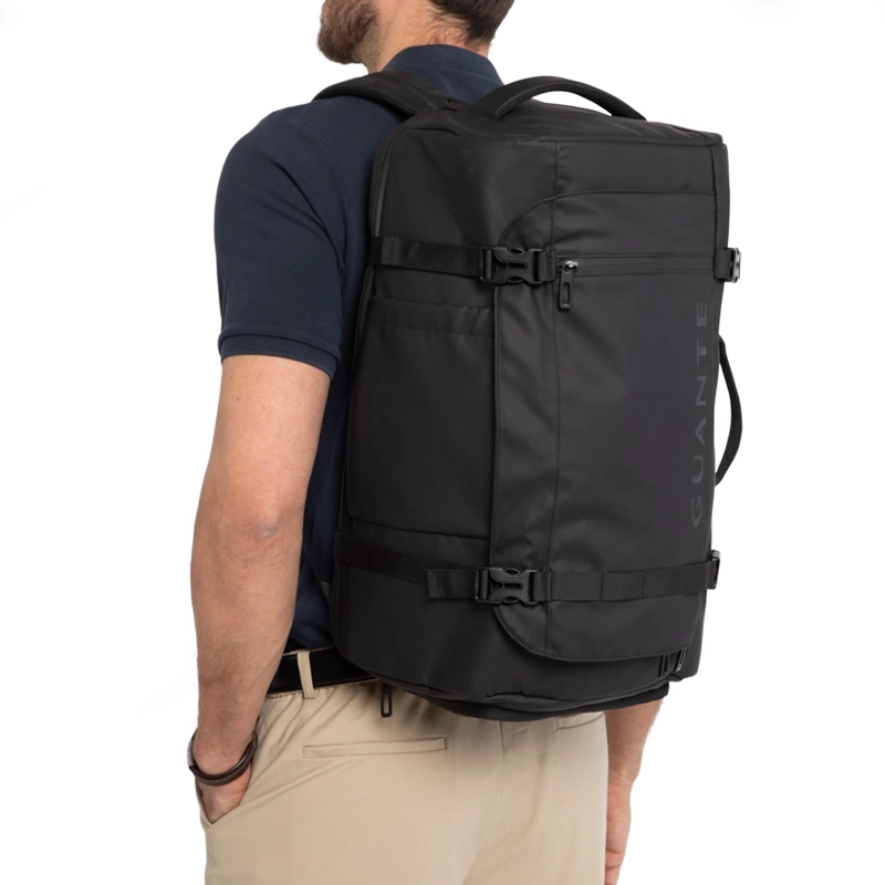 BOLSO HOMBRE GUANTE NEGRO DE VIAJE - 2