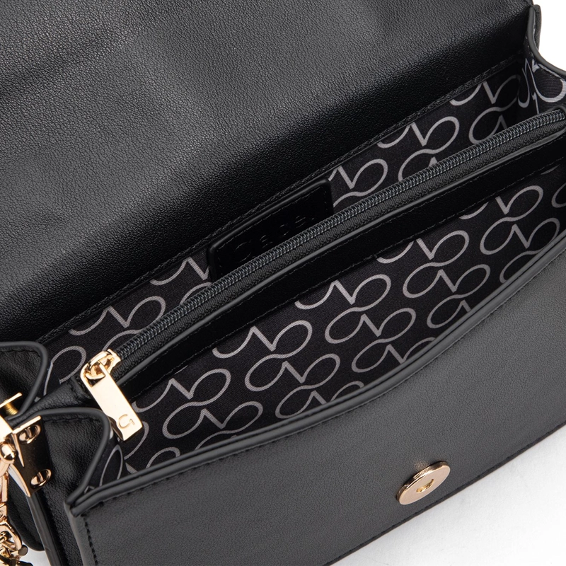 CARTERA MUJER GACEL NEGRO CLUTCH - 5