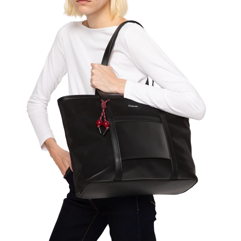 CARTERA MUJER GACEL NEGRO SHOPPING - 2