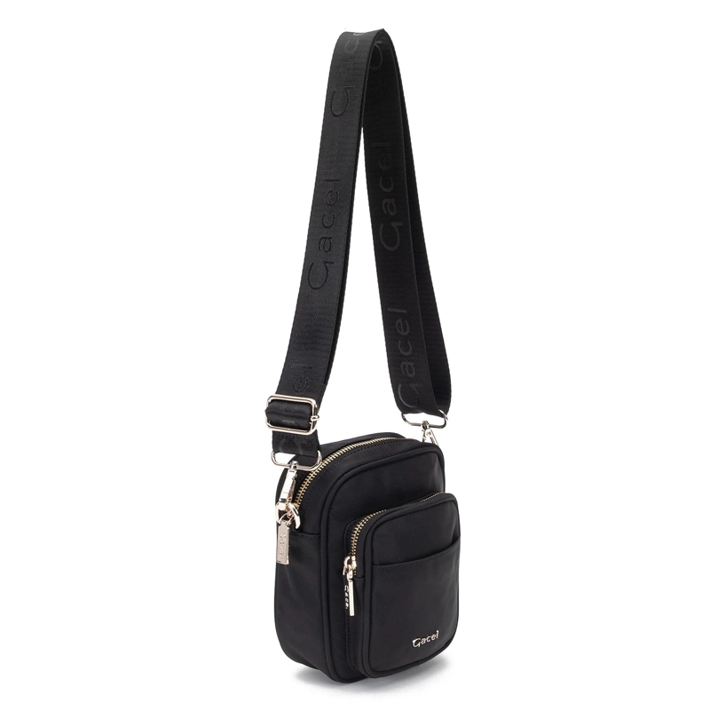 CARTERA MUJER GACEL NEGRO BANDOLERA PEQUEÑA - 3
