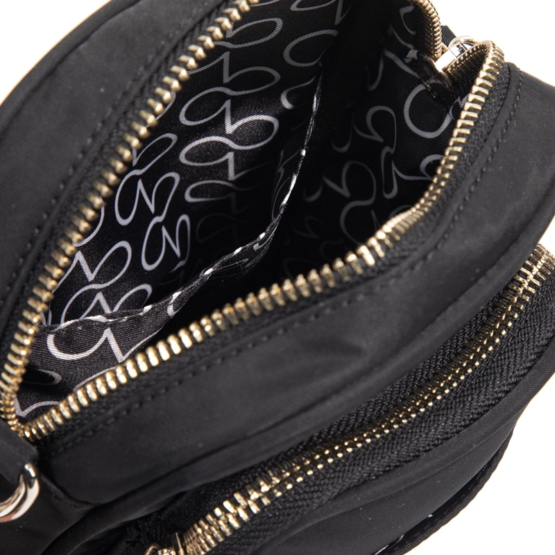 CARTERA MUJER GACEL NEGRO BANDOLERA PEQUEÑA - 5