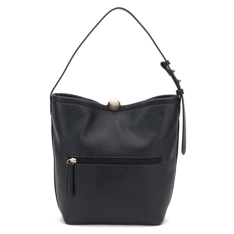 CARTERA MUJER GACEL NEGRO BUCKET - 4