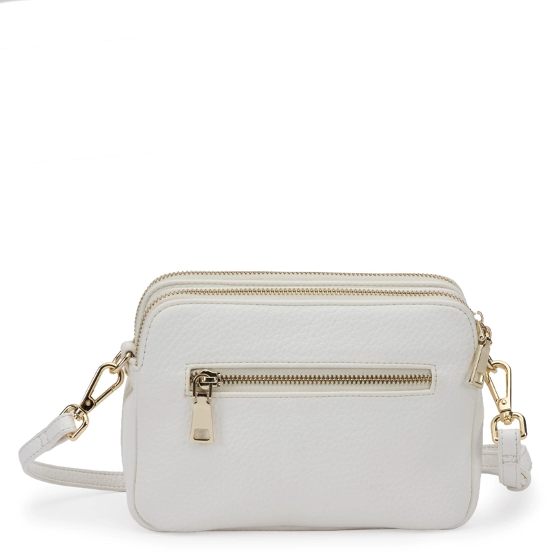 CARTERA MUJER GACEL BLANCO BANDOLERA PEQUEÑA - 4