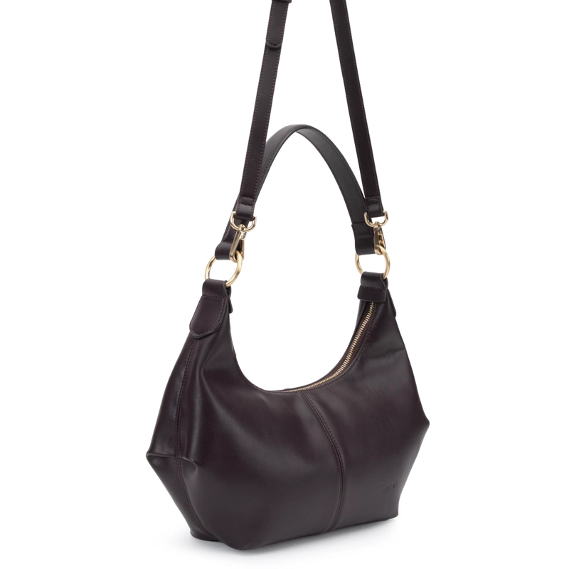 CARTERA MUJER GACEL CHOCOLATE OVAL - 3