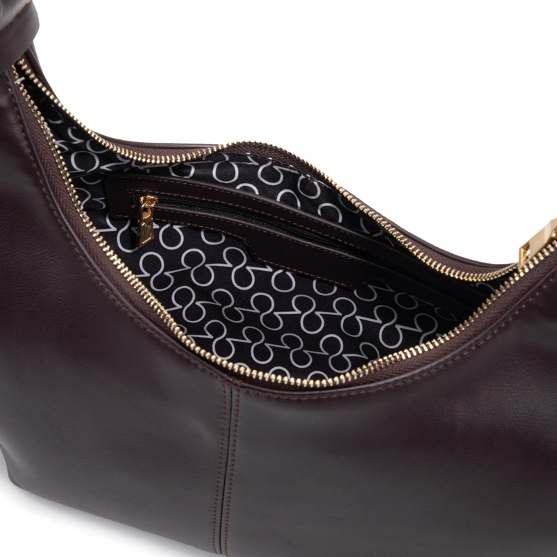 CARTERA MUJER GACEL CHOCOLATE OVAL - 5